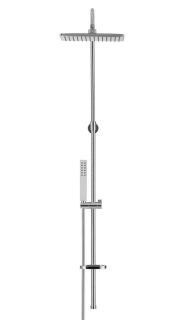 Душевая стойка Swedbe Calypso 5070 без смесителя хром